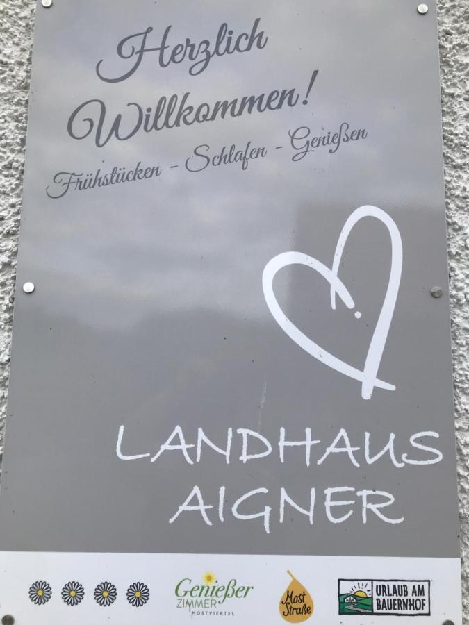 Landhaus Aigner Allhartsberg Экстерьер фото